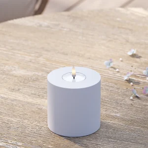 Utomhus LED Blockljus Ø 10 x 10 cm Stövet blå